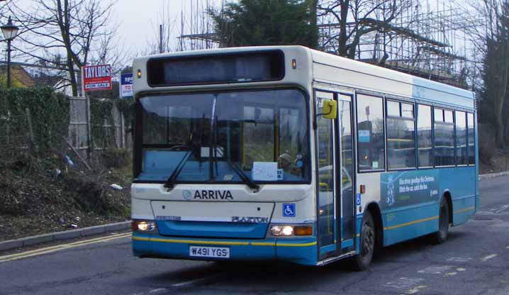 Arriva Shires Dennis Dart MPD 3491